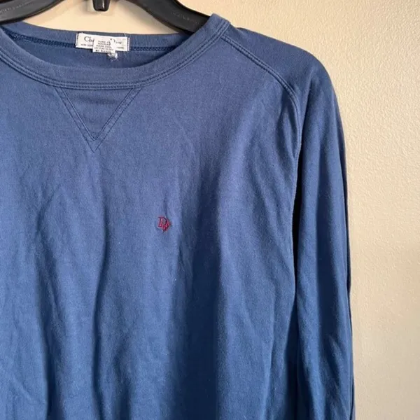 Christian Dior Active large navy‎ long sleeve top - Image 2