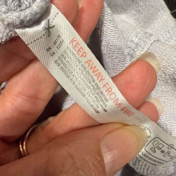 Urban Outfitters Out From Under Gray Fold Over Seamed Flare Leggings Sz M - Image 6