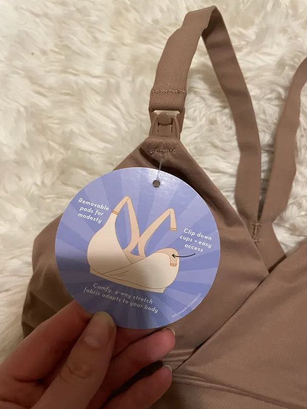 Spanx "Bra-llelujah" Mama Nursing Bra in Cafe Au Lait NWT - Image 4