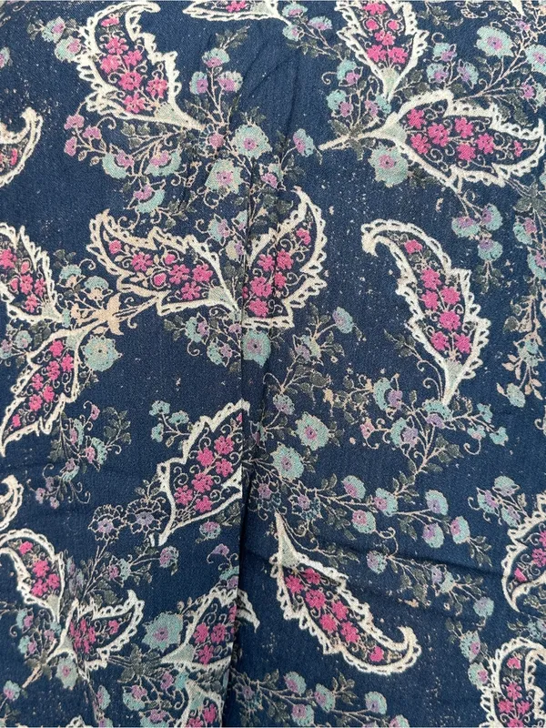 Mossimo Supply Co. Navy Paisley Spaghetti Strap Camisole - Image 6