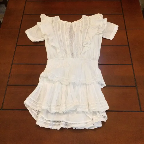 Natasha dress loveshackfancy small lace revolve - Image 2