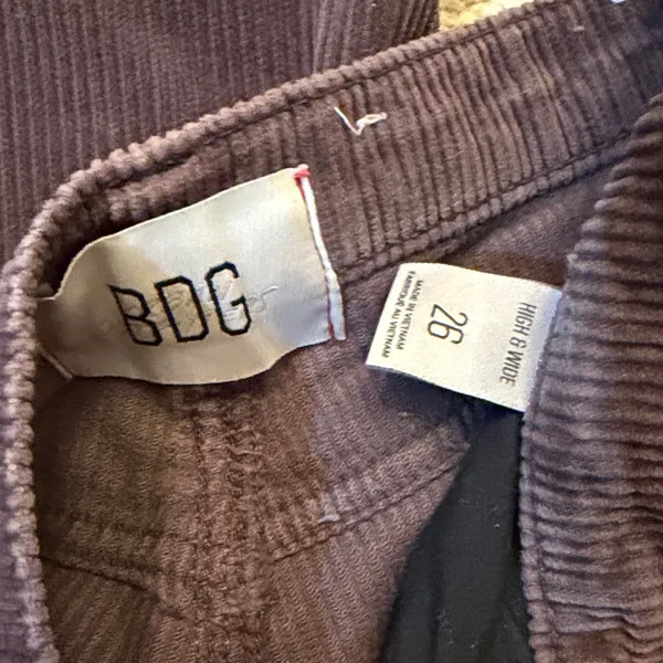 BDG High Wide Brown Corduroy Jeans - Image 2