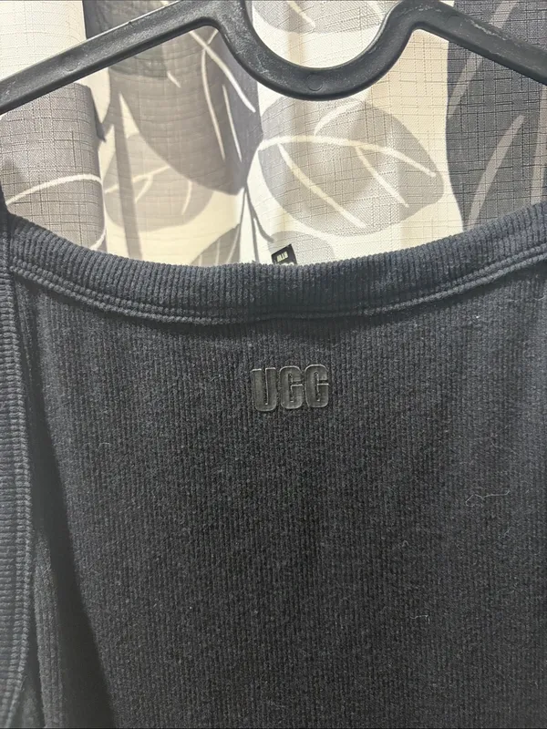 UGG Black Sleeveless Midi Tank Dress - Image 4