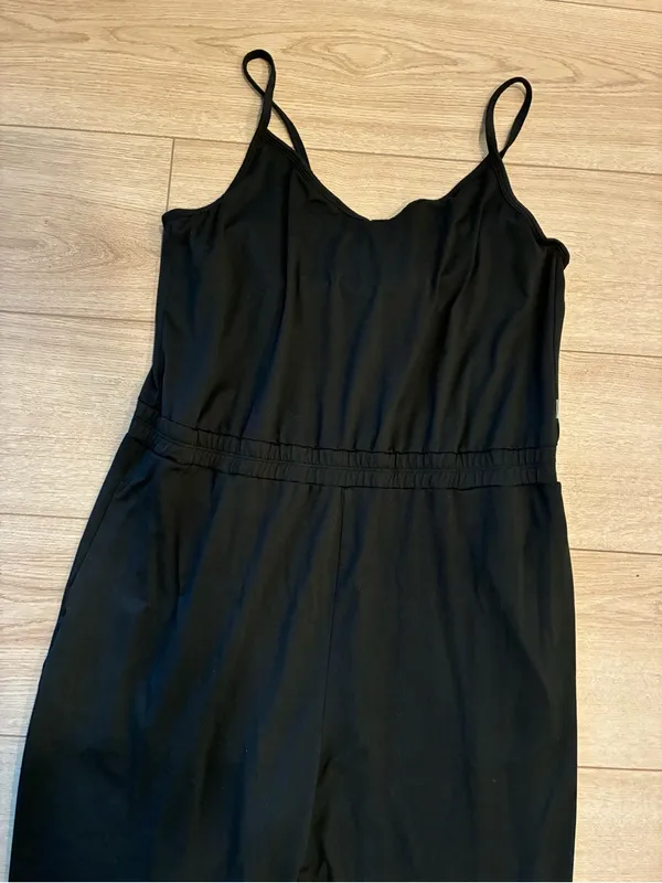 Vuori Women’s Lux Jogger Jumpsuit Black Size XL - Image 2