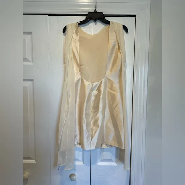 Reformation Ecru Dress - Image 7
