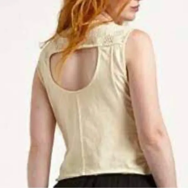 Free People Sahara Beaded Crochet Top - Image 3