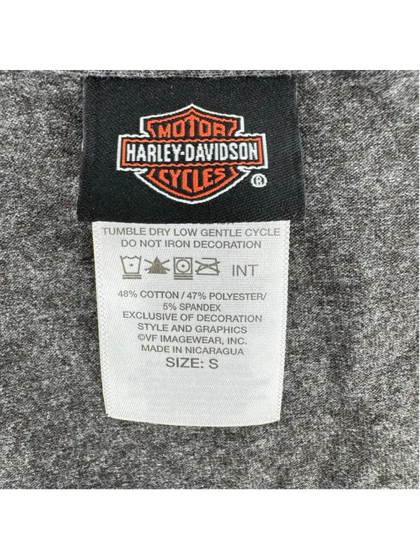 Harley Davidson Women's Tee Daytona Beach Sparkle Size Small HOLE - Image 5