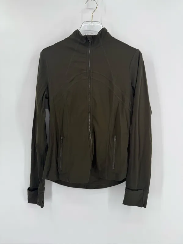 Quince Ultra-Form Slim Fit Jacket in green size large - Image 2