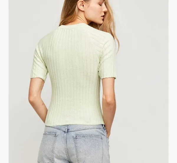 Free People NWT Friday Morning Swift Tee Small - Image 3
