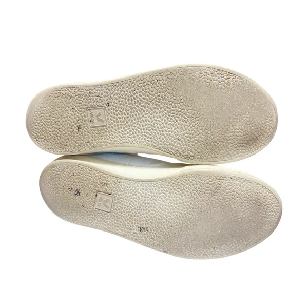 Veja Esplar Women White Leather Lace Up Low Top Athletic Sneakers Shoes Size 9.5 - Image 4