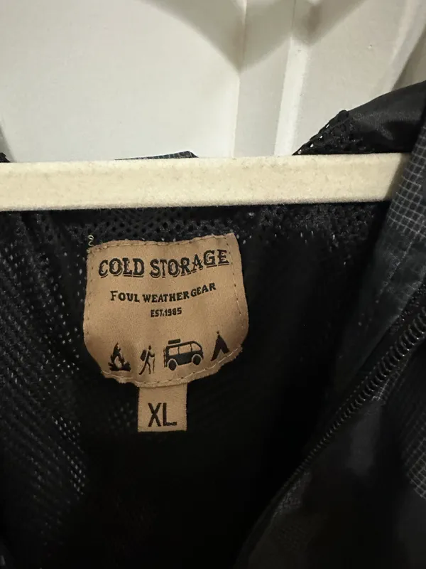 new heavy duty hooded rain jacket - Image 3