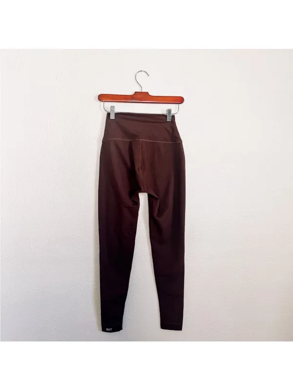 Set Active brown leggings - Image 2