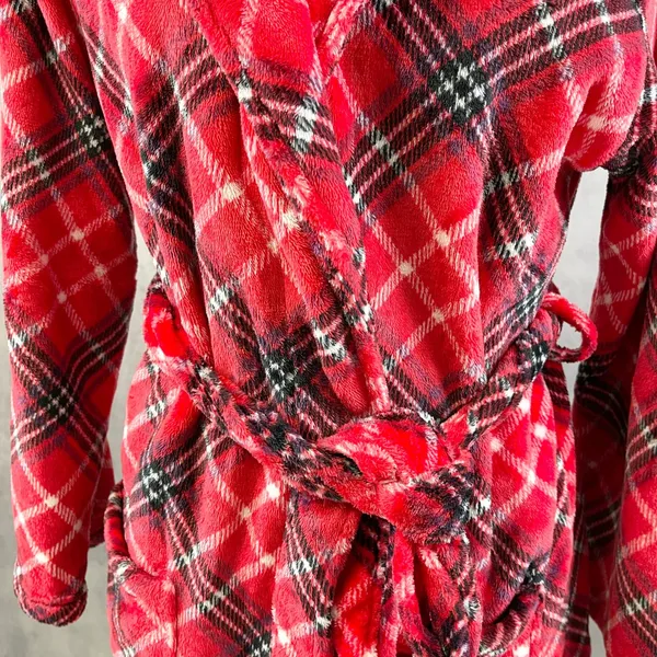 Victorias Secret Pink Womens Robe M/L Lounge Sleepwear Cozy Core Classic‎ Spa - Image 4