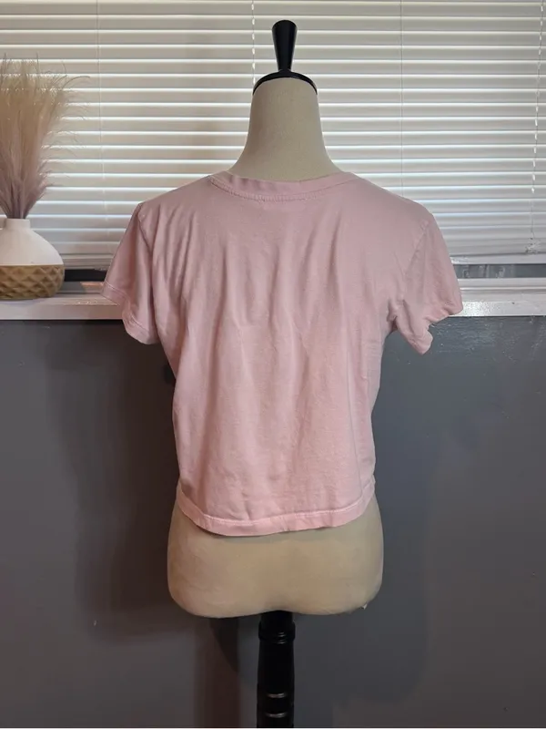 Free Spirit Pink Tiger Graphic Crop Top - Women - Image 6