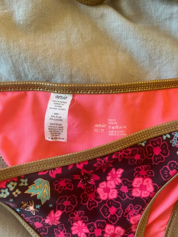 Aerie Red And Pink Bikini - Image 2