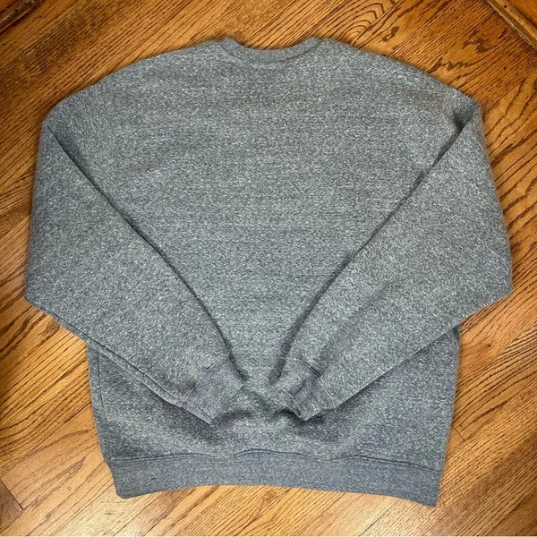 U.S Vintage | Cat Sweatshirt Gray Size L - Image 6