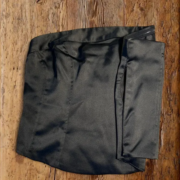 Black satin wild fable corset - Image 2