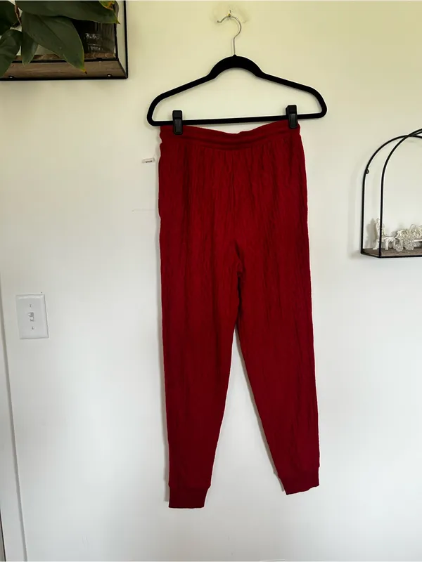 NWOT State of Day Red Pajama Pants Size Small‎ - Image 2