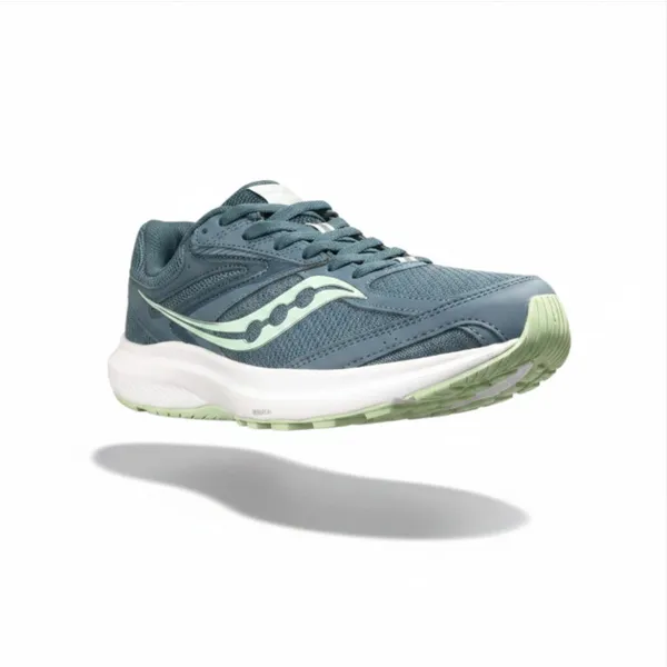 SAUCONY Cohesion 17 Running Shoe Sneakers W 9.5 Blue Jade Mesh Everyday Athletic - Image 2