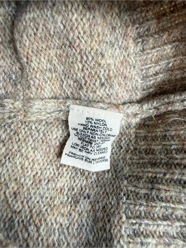 Anthropologie Moth Wool Split Decision Ruffle
Cardi Sweater Size Small - Image 7
