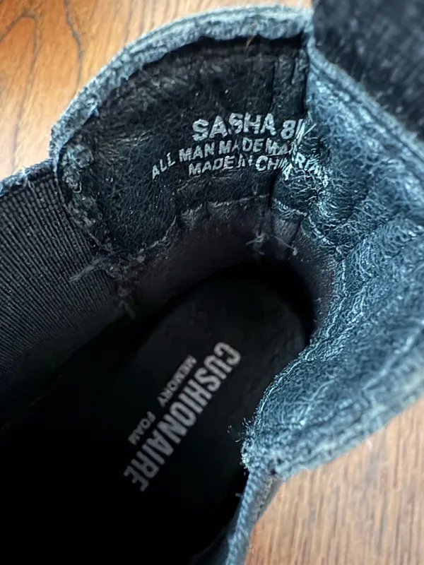 Cushionare Black Shoes - Image 4