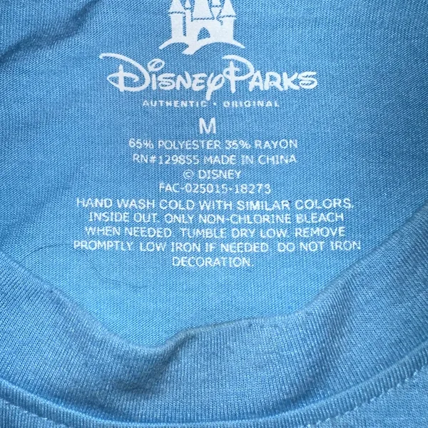 Mickey Mouse Rhinestone Size Medium Blue Birthday Tank for Women – DisneyLand - Image 7