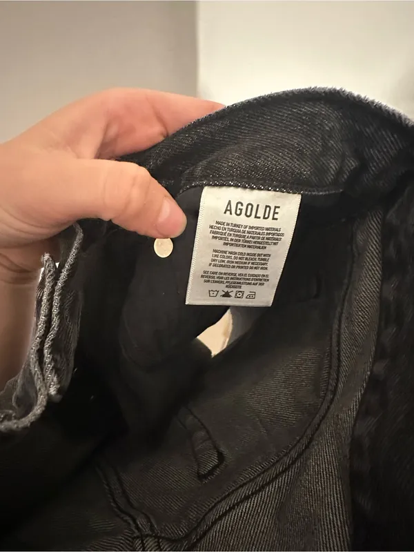 NWOT Agolde Micah shorts helix 26 - Image 5
