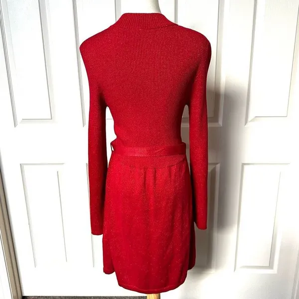 Free People red French Girl dress - Image 5