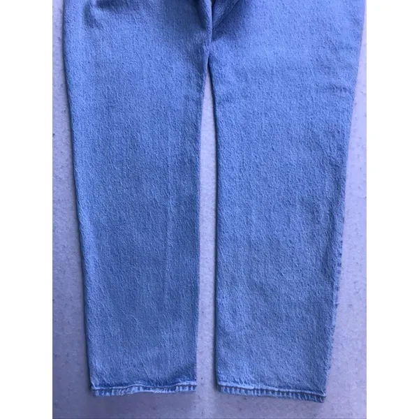Abercrombie & Fitch Straight Jeans Womens 29 Light Blue Vintage Stretch Denim - Image 8