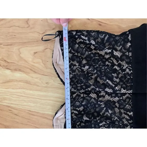 Express lace black romper size 2 long pant suit - Image 8
