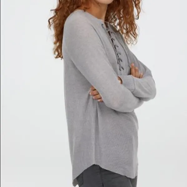 ✨H&M Waffled Jersey Top✨ - Image 4