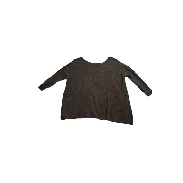 S/M Women's Brown Wool Mixed Blend. Grade & Gather Sweater Three-Quarter Sleeve. - Image 2