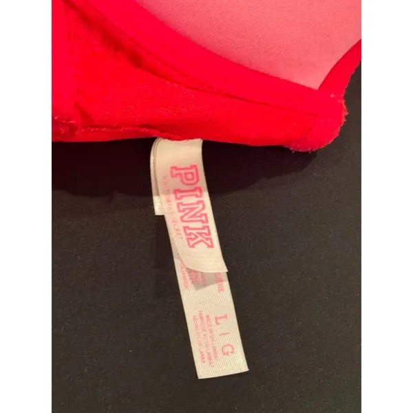 Victoria's Secret, pink, Bralett‎ lace size large - Image 5