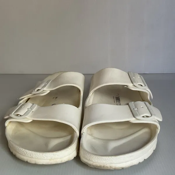 Birkenstock Arizona EVA White Sandals Women’s Size 9 Waterproof Comfort - Image 5