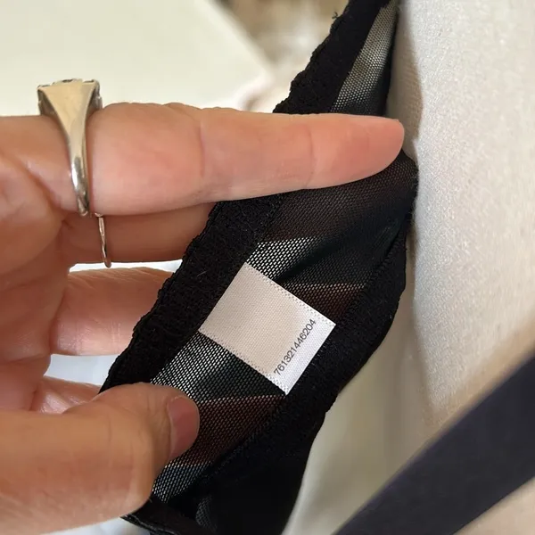 Dolls Kill Black satin sheer mesh ruffle sexy goth vamp maid nighty slip mini dress M​​​​​ - Image 10
