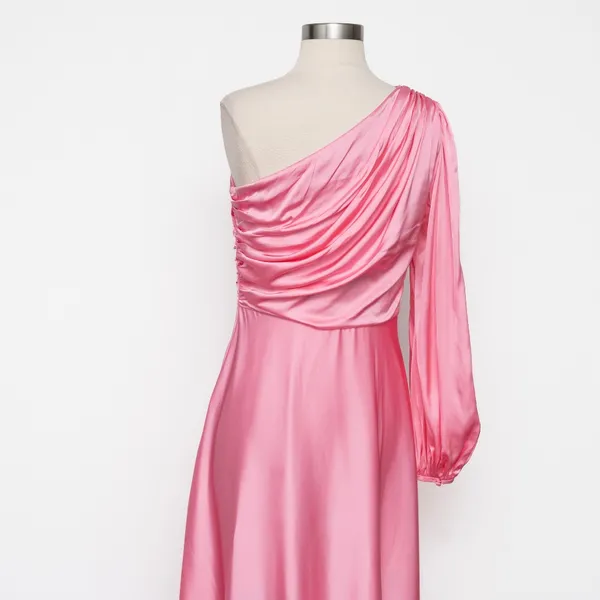 AMUR - Elisabet One-Shoulder Slit‎ Gown - Image 10