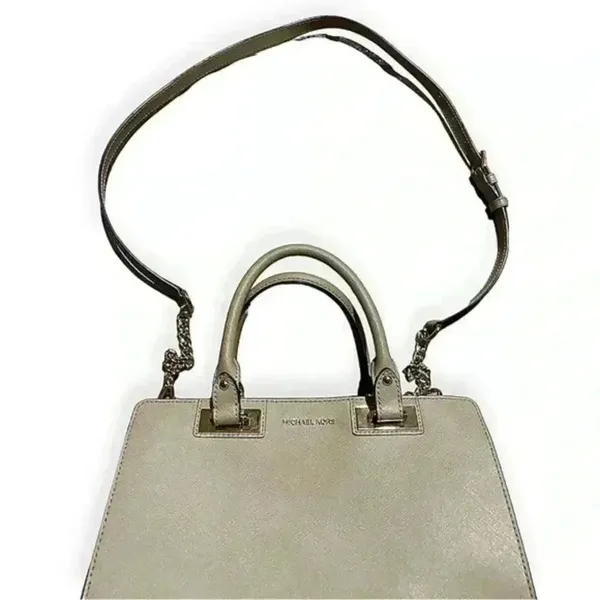 Tan Michael Kors Crossbody Shoulder Bag Purse - Image 4