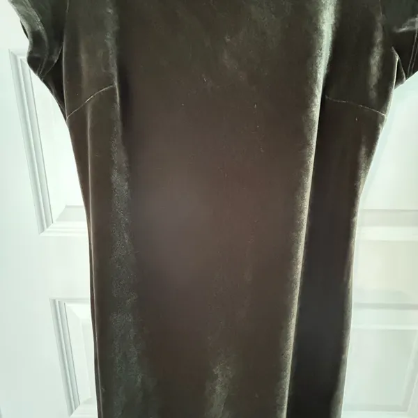 Karen Kane Velvet Dress Green Size M - Image 5