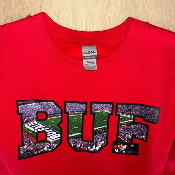Gildan Buffalo Bills  Crewneck - Image 2