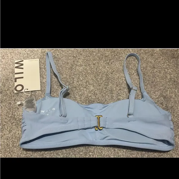 Wilo The Label Bikini Top Blue Size XS - Image 2