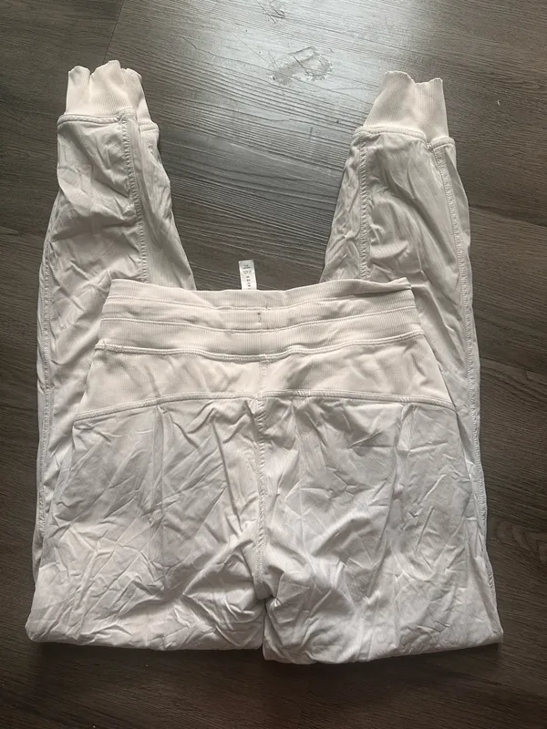 Lululemon off white dance studio pants  - Image 3