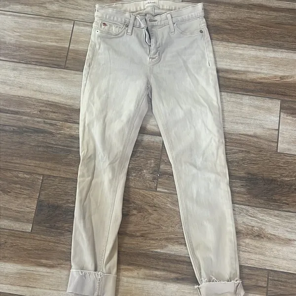Hudson beige skinny midrise nico jeans - Image 3