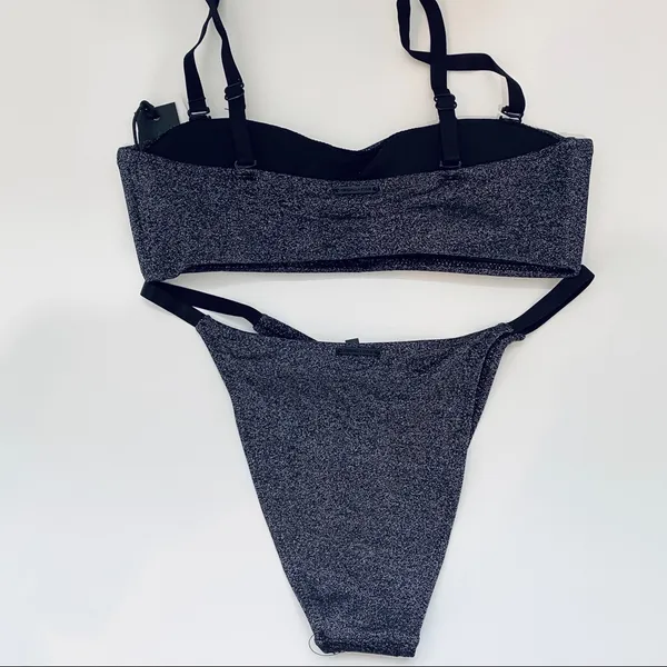 NEW Kendall and Kylie black glitter 2-piece - Image 3