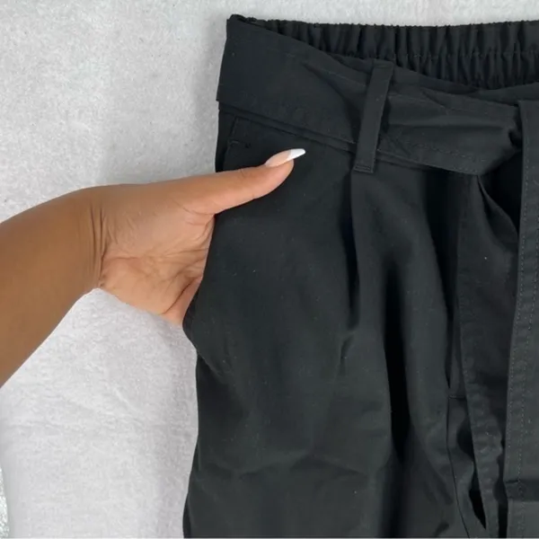 GAP Pleated Front‎ High Rise Belted Crop Pant - Image 4