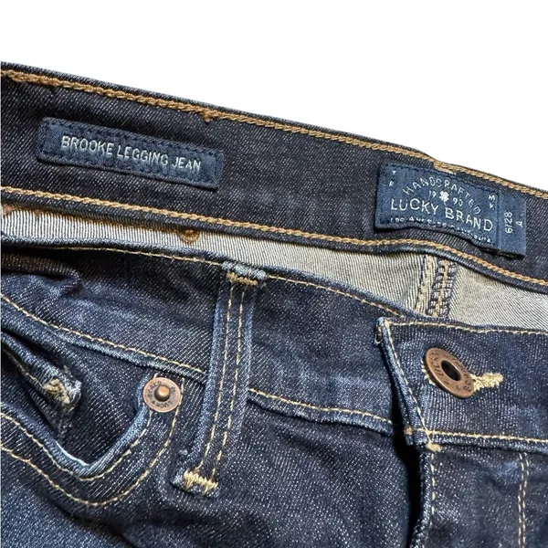 👖 Lucky Brand Brooke Legging‎ Jeans Dark Wash Sz 6/28 💙 - Image 3