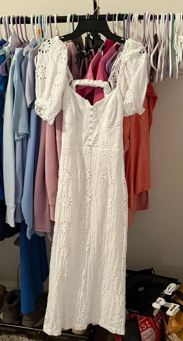 Lulus White Midi Dress - Image 6