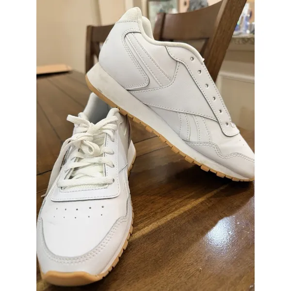 Size 6.5 - Reebok Glide Cloud White Gum W EUC - Image 2