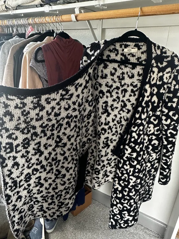 Ugg cheetah cardigan - Image 4