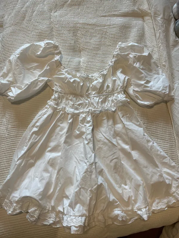 White Altar'd State Dress - Image 4