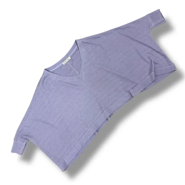 We The Free Thermal‎ Dolman Sleeve Slouchy Crop Shirt Lavender Purple XS - Image 12